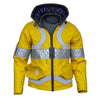 Men's Yellow Cyberpunk Faux Leather Jacket-Leather Jackets-Premium Leather Street