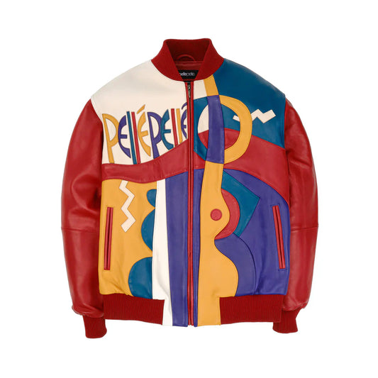 Scarlet Picasso Plush | Pelle Pelle Leather Jacket