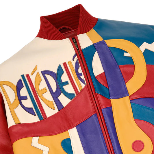 Scarlet Picasso Plush | Pelle Pelle Leather Jacket