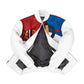 Picasso Plush Leather Jacket – White