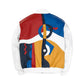 Picasso Plush Leather Jacket – White