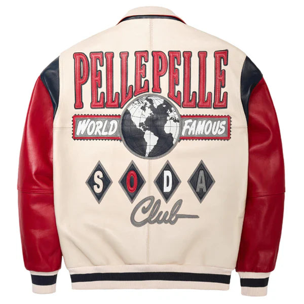 Soda Club Plush Leather Jacket