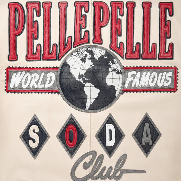 Soda Club Plush Leather Jacket