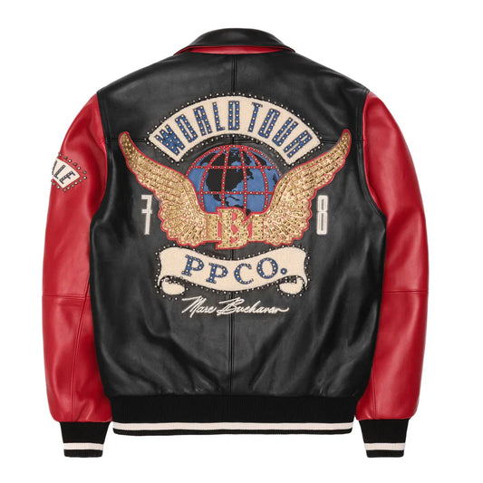 World Tour Plush Leather Jacket