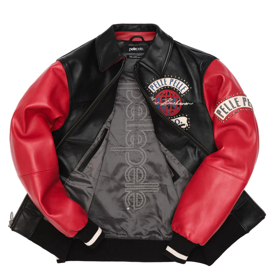 World Tour Plush Leather Jacket