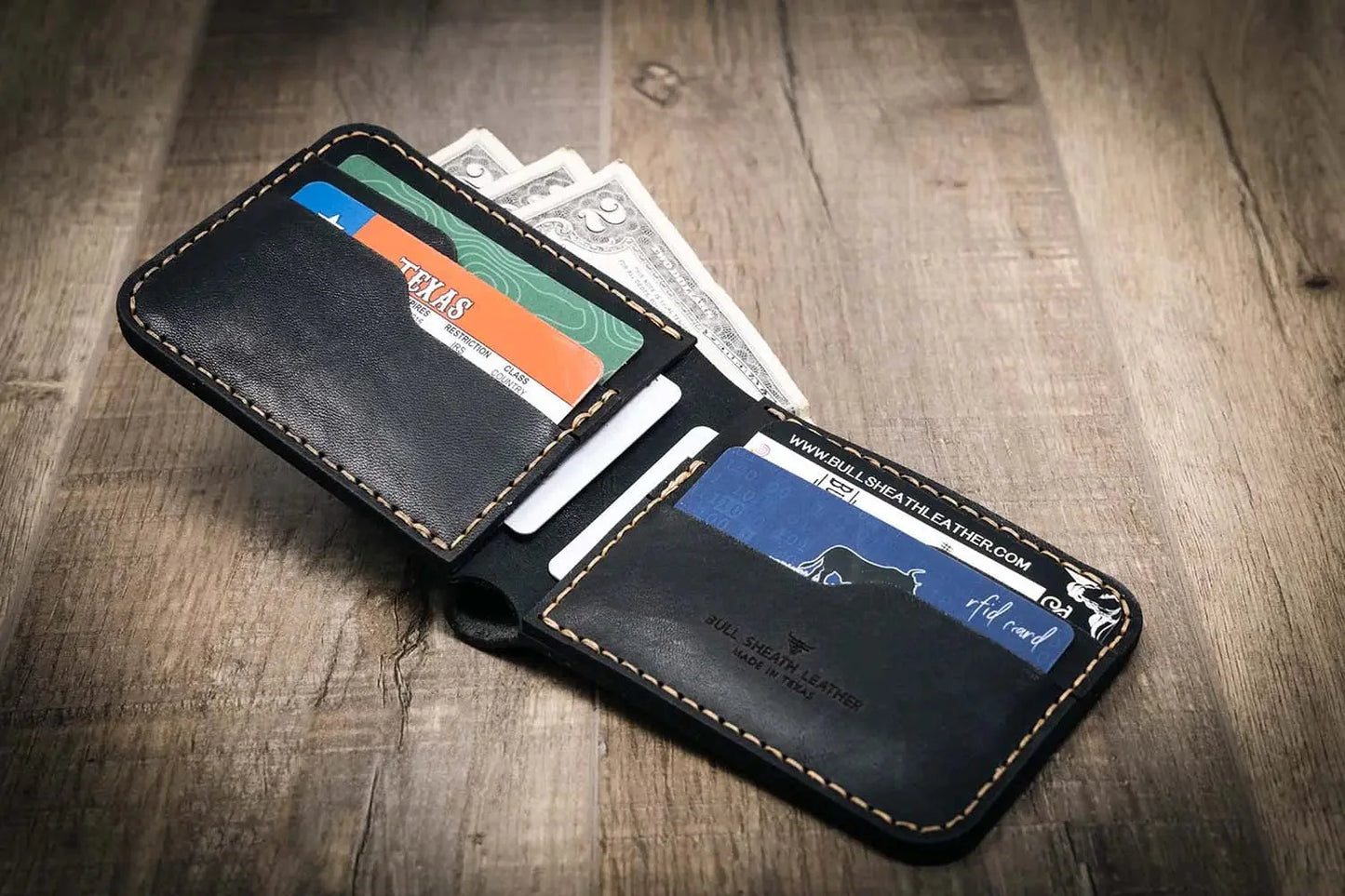 Rio Grande Leather Bifold Wallet