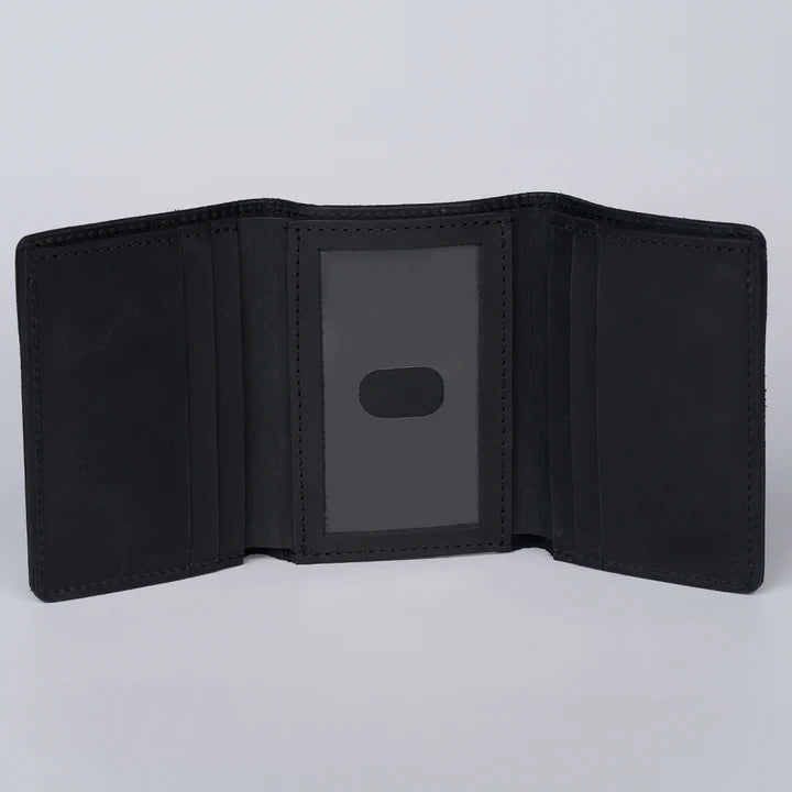 Saranac Leather Trifold Wallet