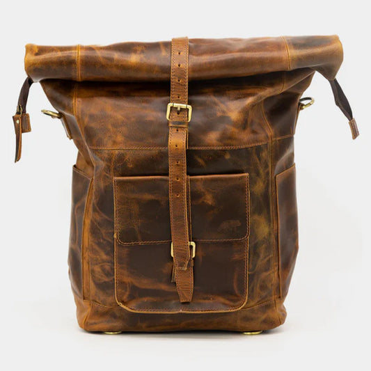 The Kobuk Leather Backpack-Leather backpacks-Premium Leather Street
