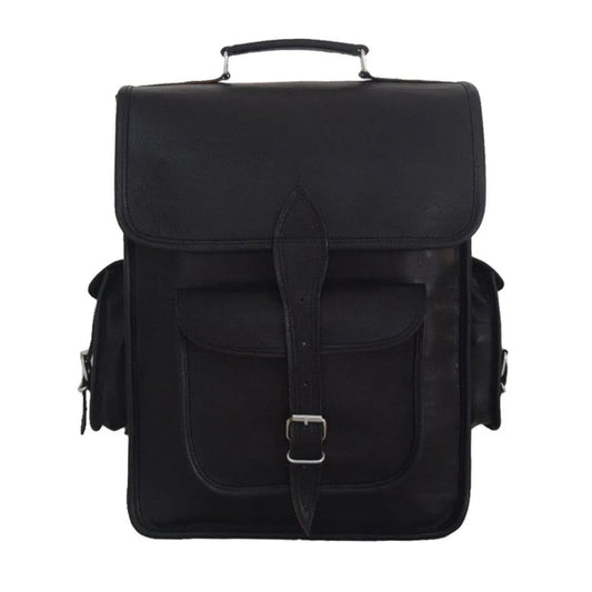 The Ghostbuster Laptop Leather Backpack-Leather backpacks-Premium Leather Street