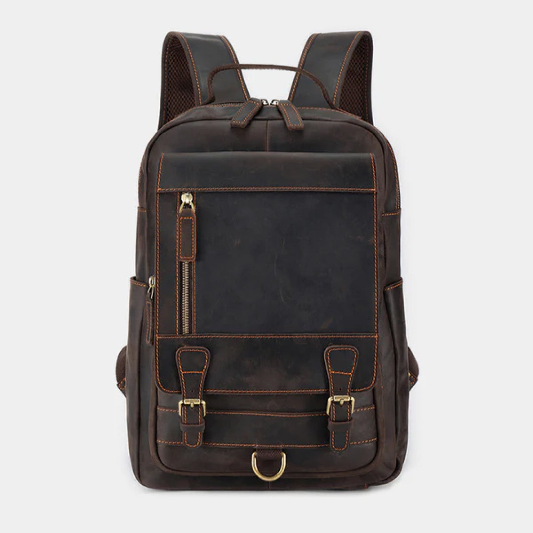 The Flappack Leather Backpack-Leather backpacks-Premium Leather Street