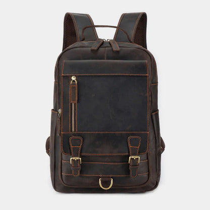 The Flappack Leather Backpack-Leather backpacks-Premium Leather Street