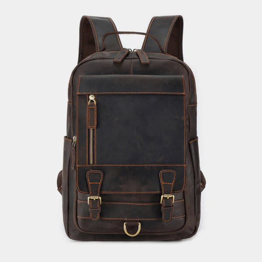 The Flappack Leather Backpack-Leather backpacks-Premium Leather Street