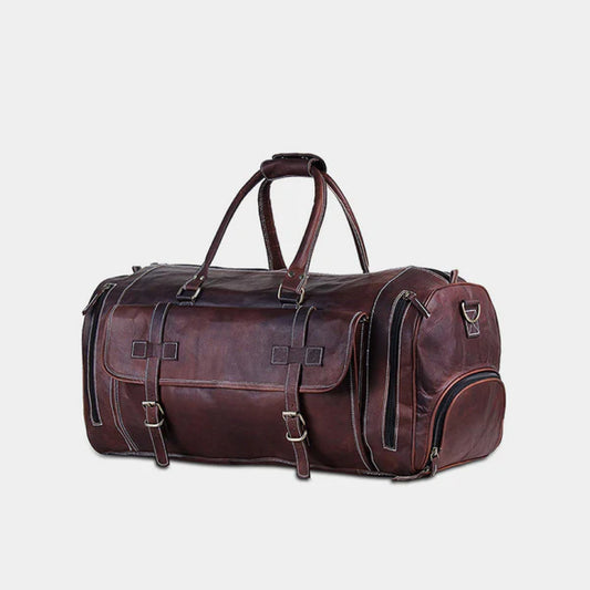 The Borsone Leather Duffle Bag-Leather Duffle bags-Premium Leather Street