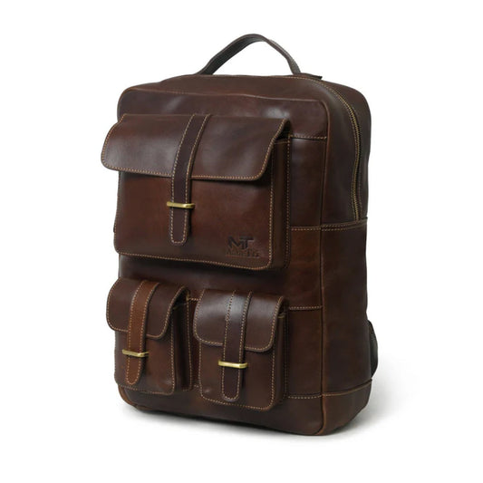 Mahi Classic Leather Backpack-Leather backpacks-Premium Leather Street