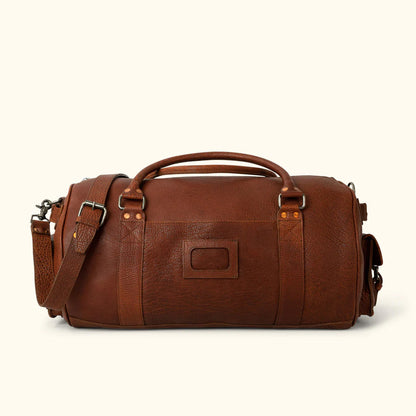 Travel Ryder Reserve Bison Leather Duffle Bag-Leather Duffle bags-Premium Leather Street