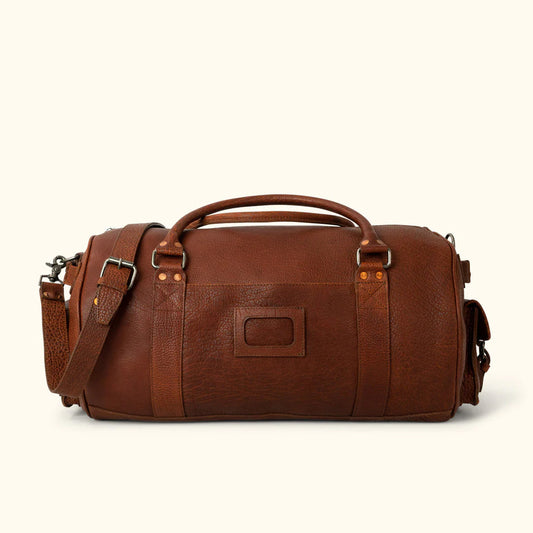 Travel Ryder Reserve Bison Leather Duffle Bag-Leather Duffle bags-Premium Leather Street