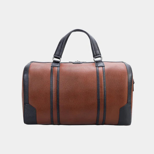 The Two Tone Leather Duffle Bag-Leather Duffle bags-Premium Leather Street