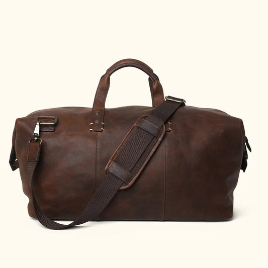 Walker Weekend Leather Duffle Bag-Leather Duffle bags-Premium Leather Street