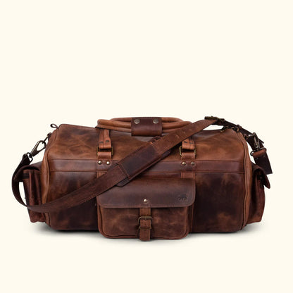 The Roosevelt Leather Duffle Bag-Leather Duffle bags-Premium Leather Street