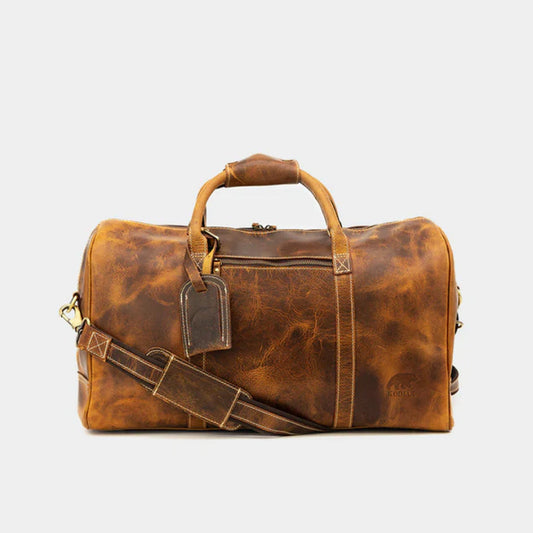 The Overnighter Leather Duffle Bag-Leather Duffle bags-Premium Leather Street
