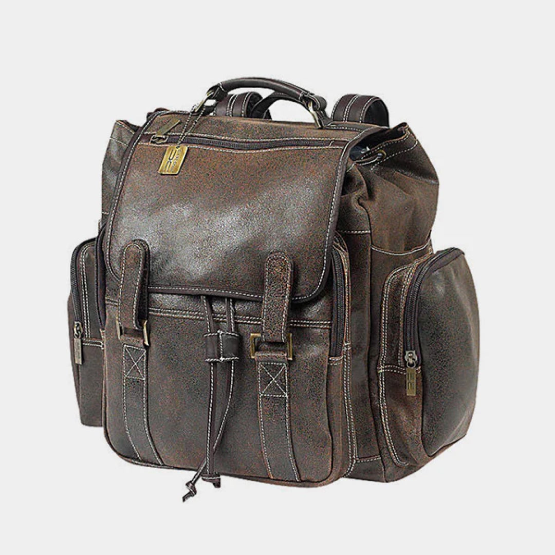 The Uptown Leather Backpack-Leather backpacks-Premium Leather Street