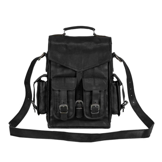 The Harper Convertible Leather Backpack-Leather backpacks-Premium Leather Street
