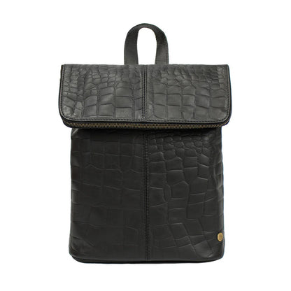 The Black Soho Leather Backpack-Leather backpacks-Premium Leather Street