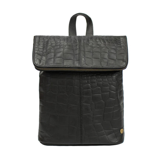 The Black Soho Leather Backpack-Leather backpacks-Premium Leather Street