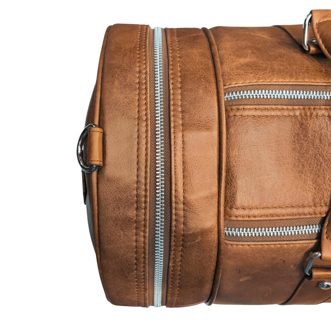 The Canvas Duffle Bag-Leather Duffle bags-Premium Leather Street