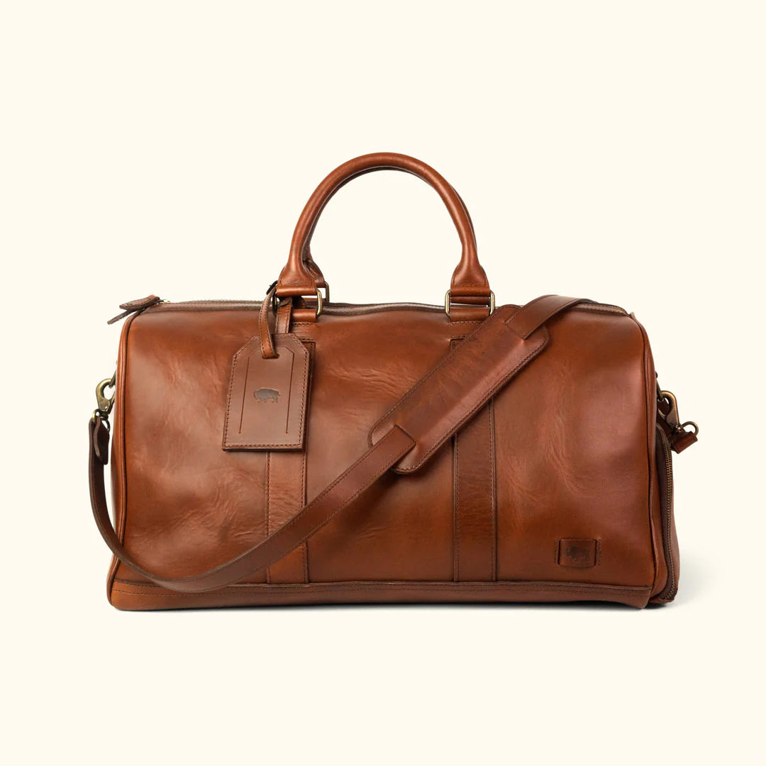The Jefferson Leather Duffle Bag-Leather Duffle bags-Premium Leather Street