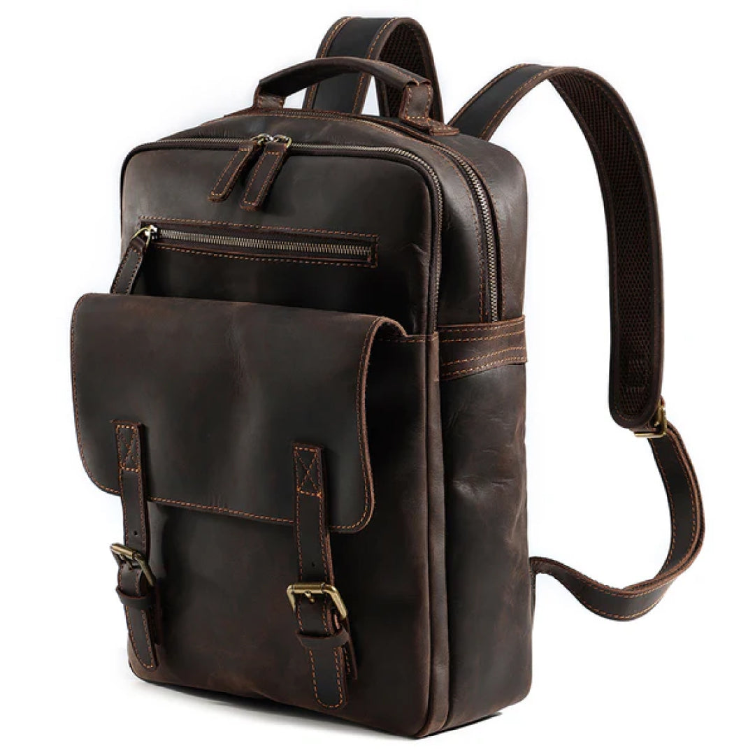 The Today Leather Backpack-Leather backpacks-Premium Leather Street