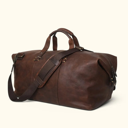 Walker Weekend Leather Duffle Bag-Leather Duffle bags-Premium Leather Street