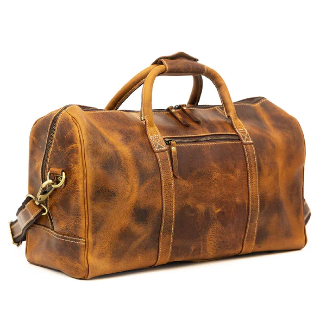 The Overnighter Leather Duffle Bag-Leather Duffle bags-Premium Leather Street