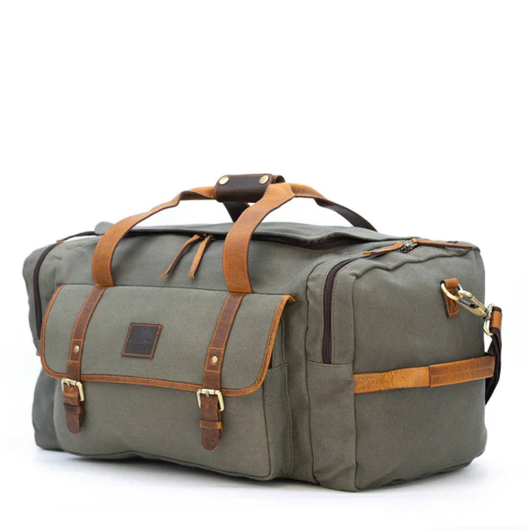 The Wasatch Leather Duffle Bag-Leather Duffle bags-Premium Leather Street