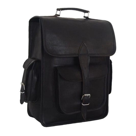The Ghostbuster Laptop Leather Backpack-Leather backpacks-Premium Leather Street