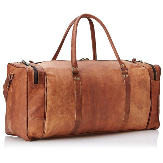 The Break Leather Duffle Bag-Leather Duffle bags-Premium Leather Street