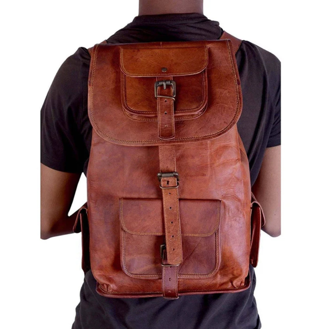 The Almighty Leather Backpack-Leather backpacks-Premium Leather Street