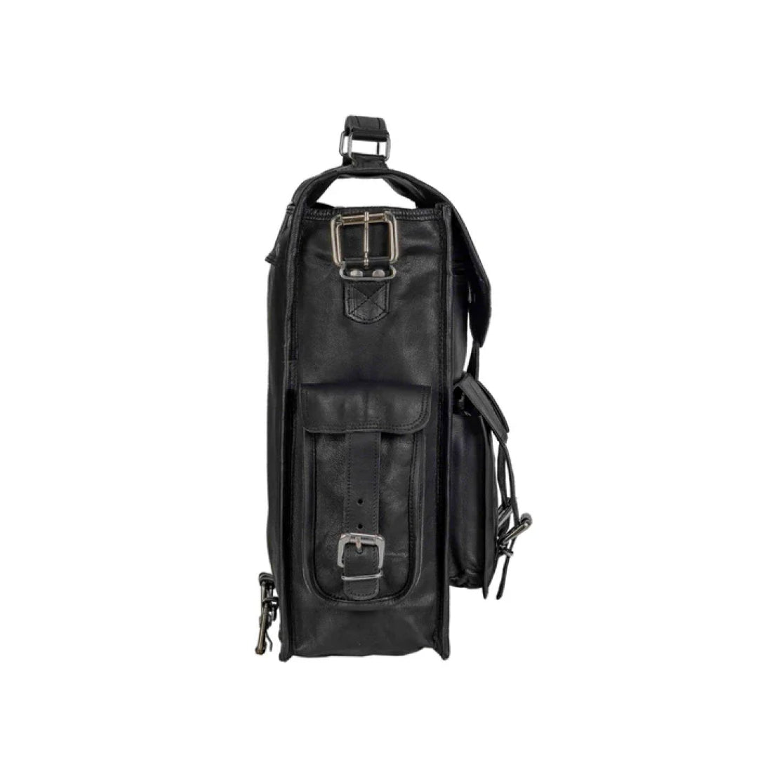 The Harper Convertible Leather Backpack-Leather backpacks-Premium Leather Street