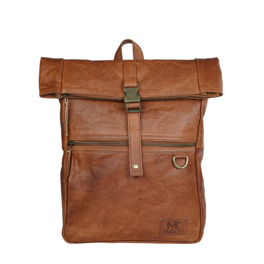 The Ortiz Rucksack Leather Backpack-Leather backpacks-Premium Leather Street