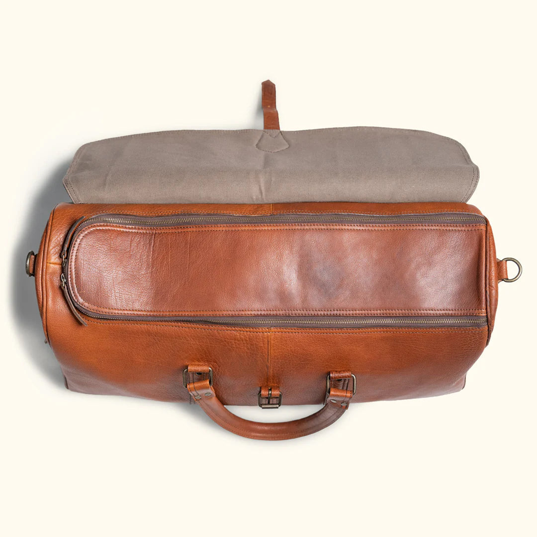 The Roosevelt Leather Duffle Bag-Leather Duffle bags-Premium Leather Street