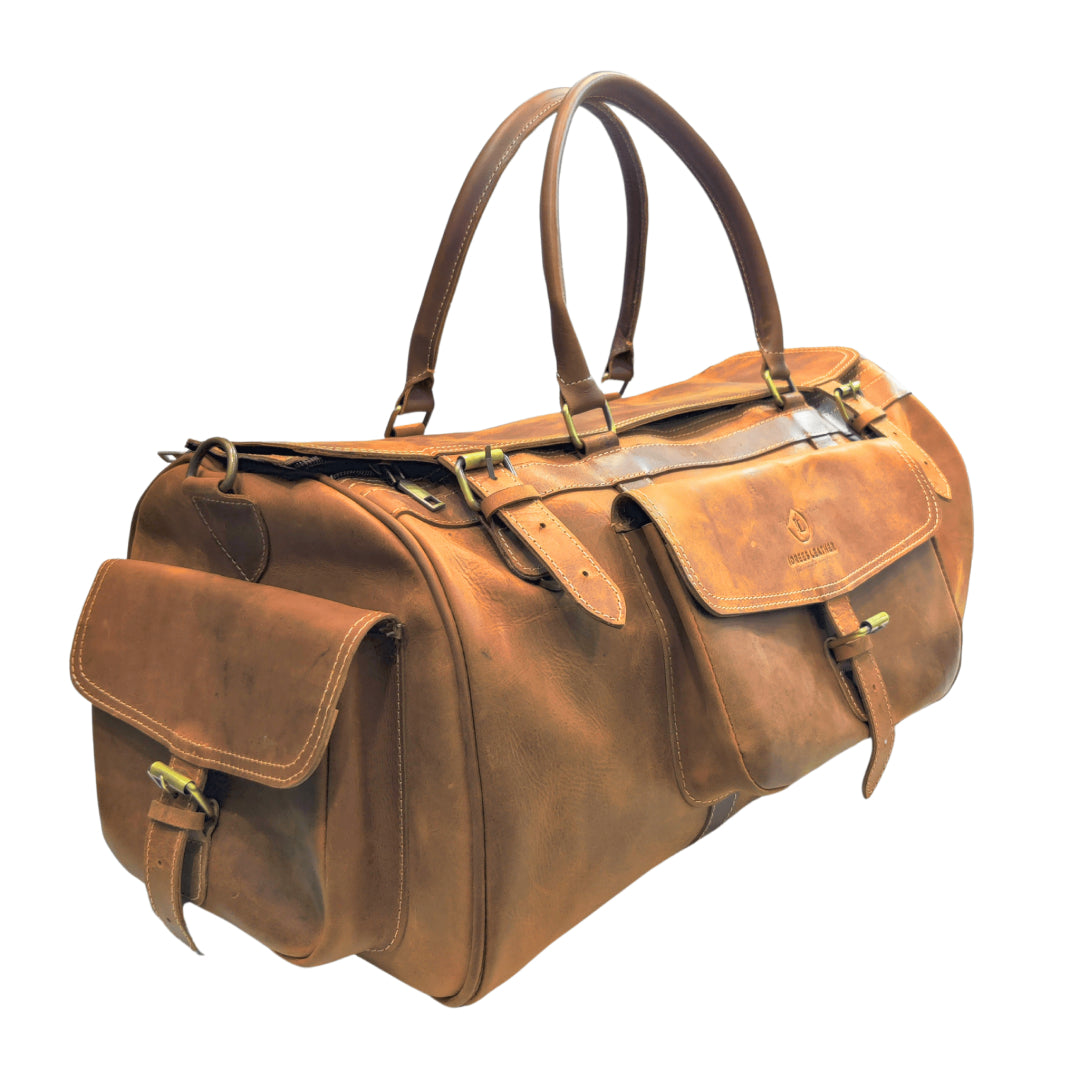 The Large Duffle Bag-Leather Duffle bags-Premium Leather Street