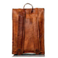 The Hoffman Roll Top Leather Backpack-Leather backpacks-Premium Leather Street
