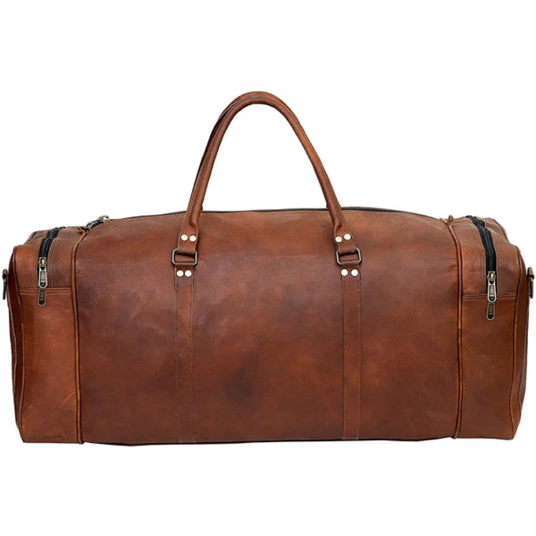 Weekender Luggage Leather Duffle Bag-Leather Duffle bags-Premium Leather Street