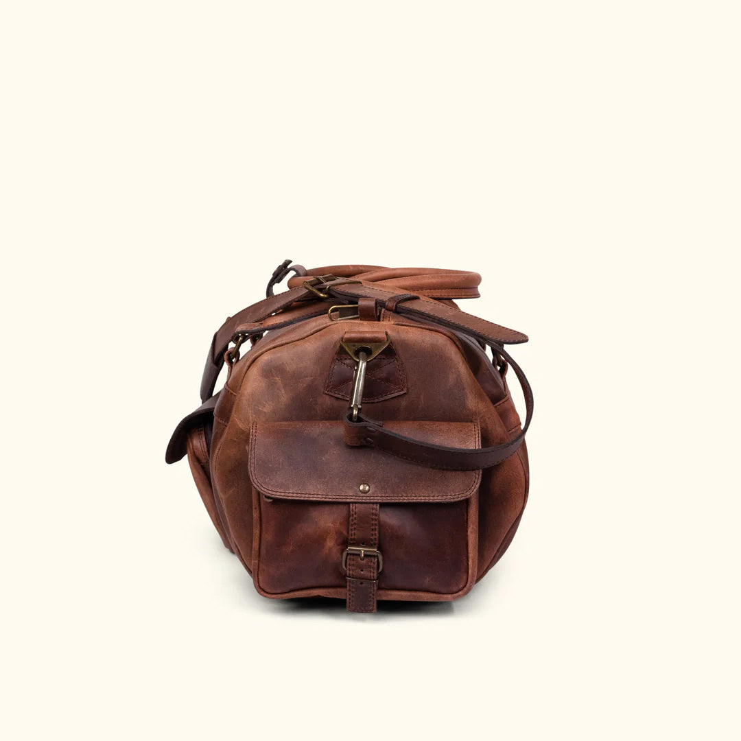 The Roosevelt Leather Duffle Bag-Leather Duffle bags-Premium Leather Street
