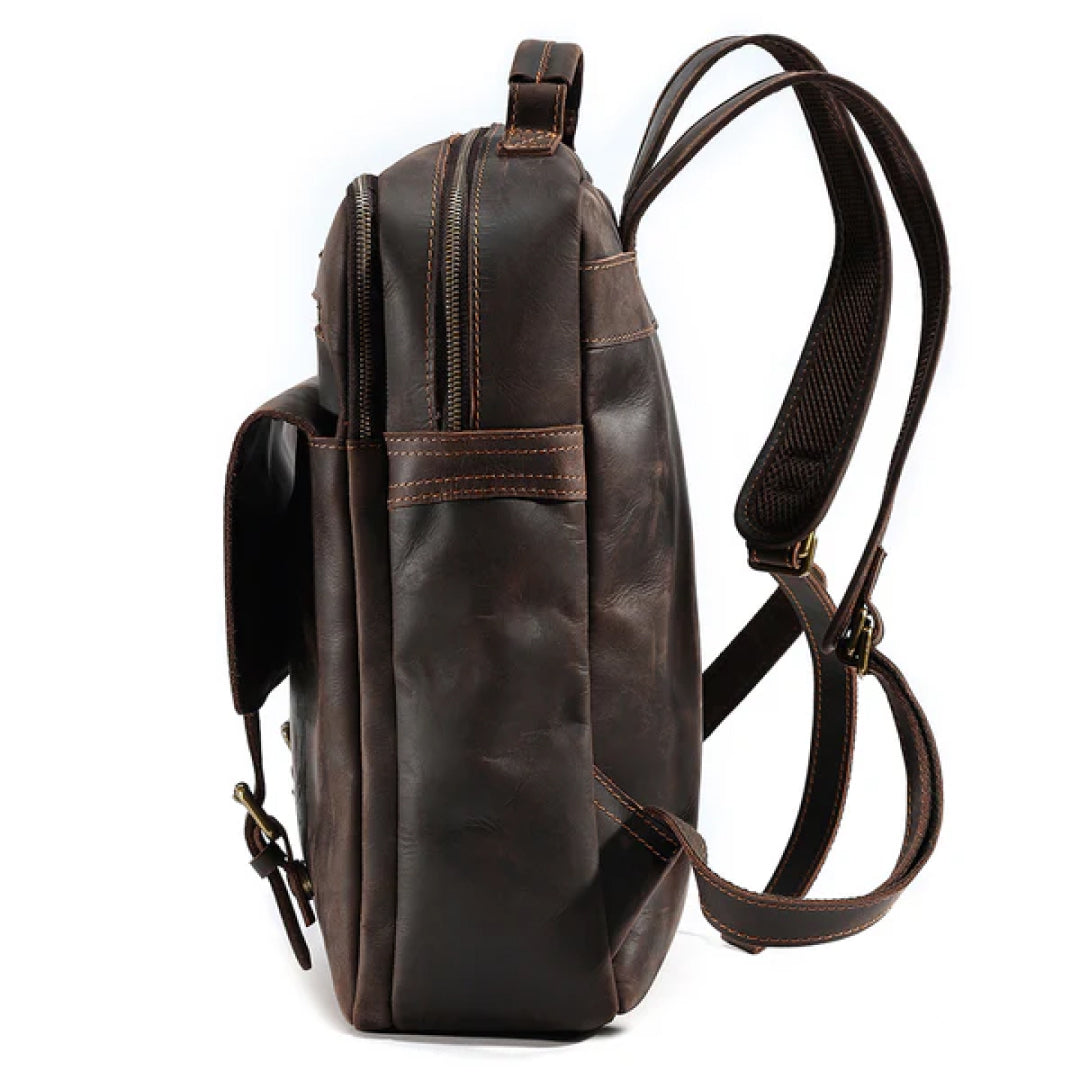 The Today Leather Backpack-Leather backpacks-Premium Leather Street