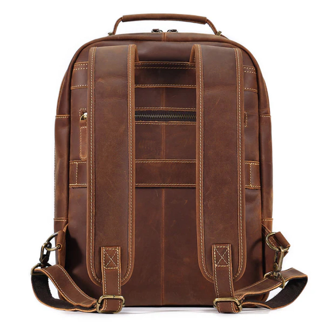 The Kleos Leather Backpack-Leather backpacks-Premium Leather Street