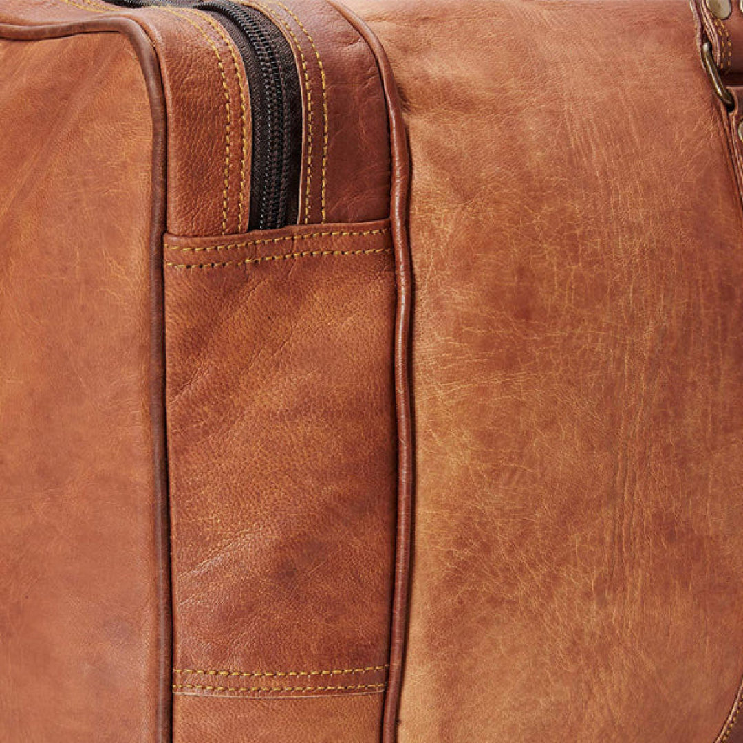 The Break Leather Duffle Bag-Leather Duffle bags-Premium Leather Street