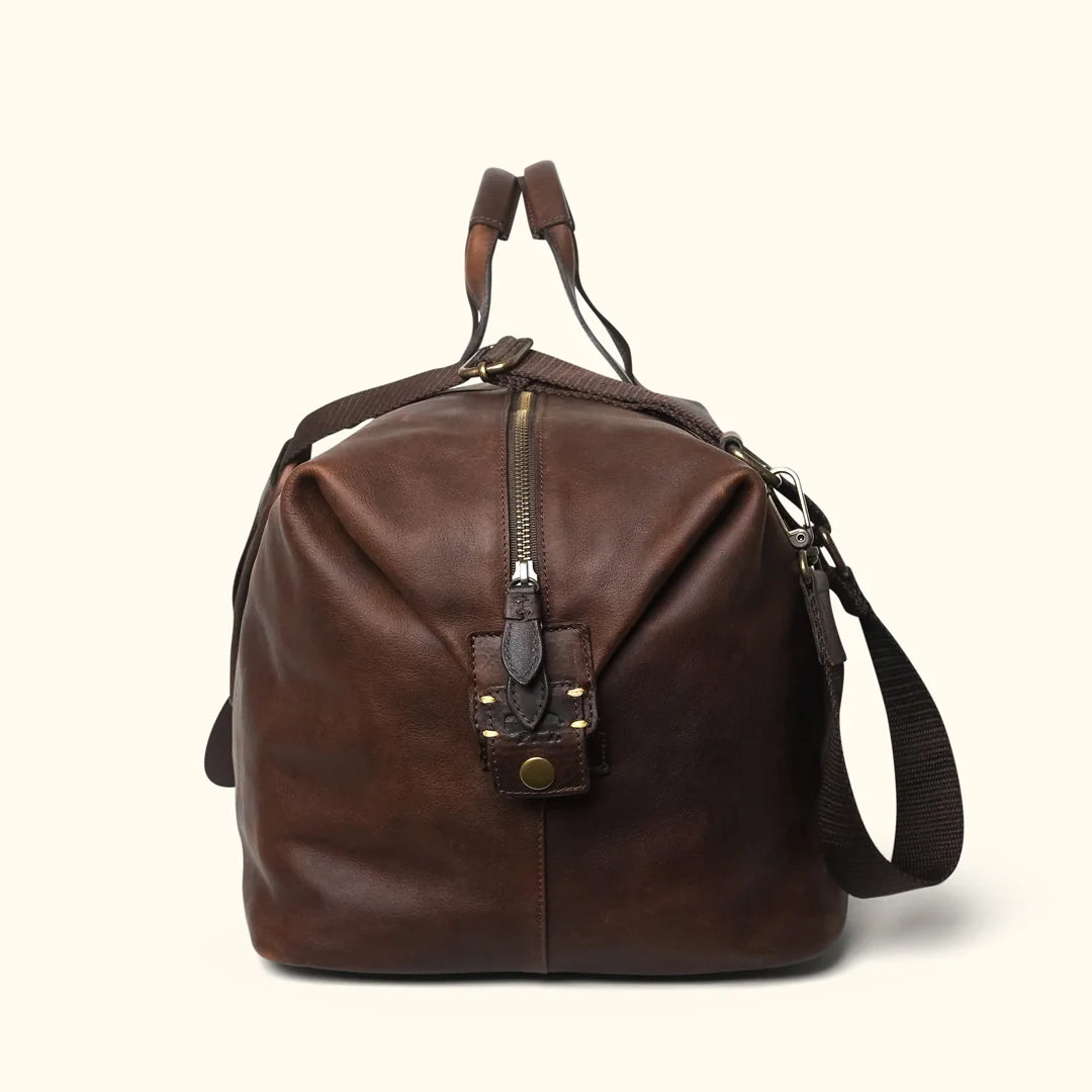 Walker Weekend Leather Duffle Bag-Leather Duffle bags-Premium Leather Street