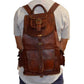 The Outdoor Hiking Leather Backpack-Leather backpacks-Premium Leather Street