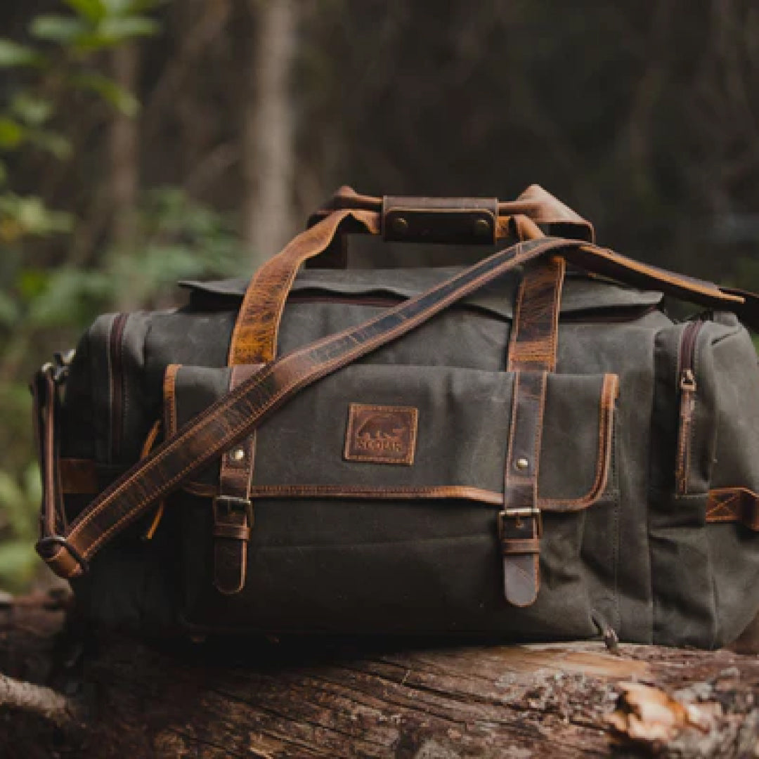 The Wasatch Leather Duffle Bag-Leather Duffle bags-Premium Leather Street